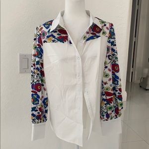 New! Flowered top long sleeve!!